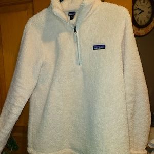 Pastel Pink Patagonia Pullover Fleece